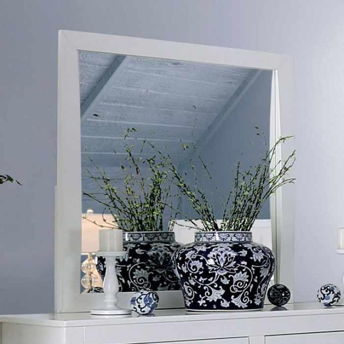 Deanne White Mirror - CM7527WH-M