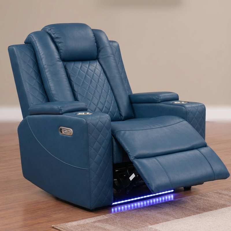 Dearborn Blue Sofa & Loveseat & Chair - DEARBORN-BL-SLC