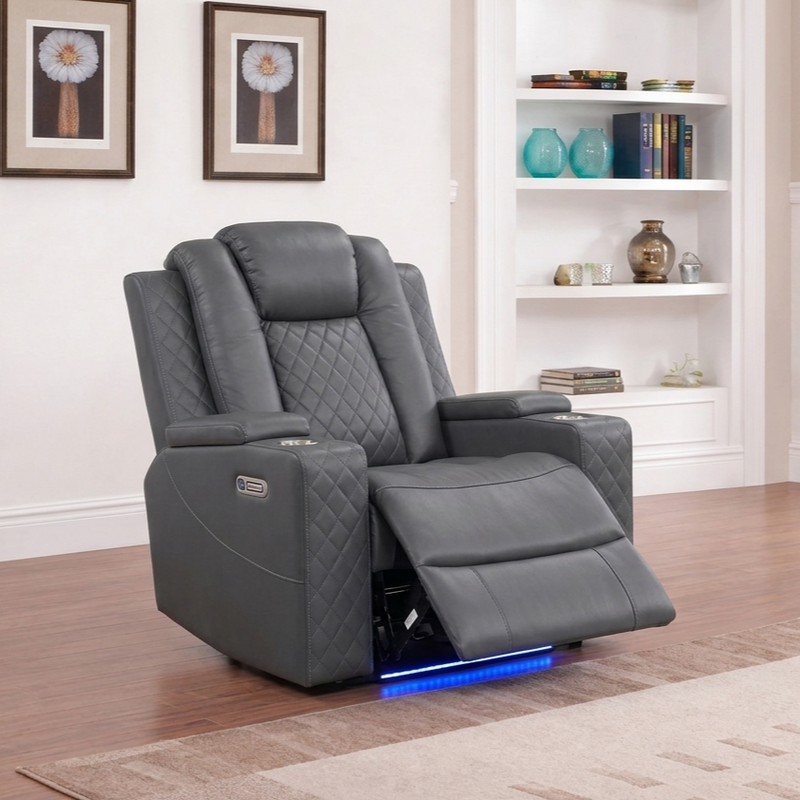 Dearborn Gray Sofa & Loveseat & Chair - DEARBORN-GY-SLC