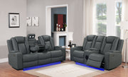 Dearborn Gray Sofa & Loveseat - DEARBORN-GY-SLS