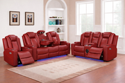Dearborn Red Sofa & Loveseat & Chair - DEARBORN-RD-SLC