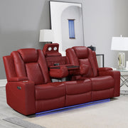 Dearborn Red Sofa & Loveseat & Chair - DEARBORN-RD-SLC