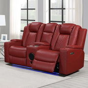 Dearborn Red Sofa & Loveseat - DEARBORN-RD-SLS