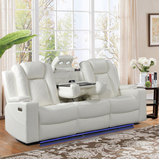 Dearborn White Sofa - DEARBORN-WH-SF