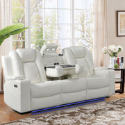 Dearborn White Sofa & Loveseat - DEARBORN-WT-SLS
