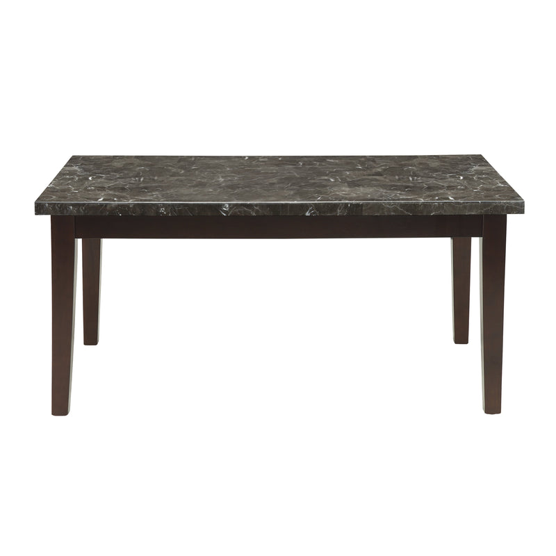 Decatur Dark Cherry Marble - Top Dining Set - Gate FurnitureDining Room Set