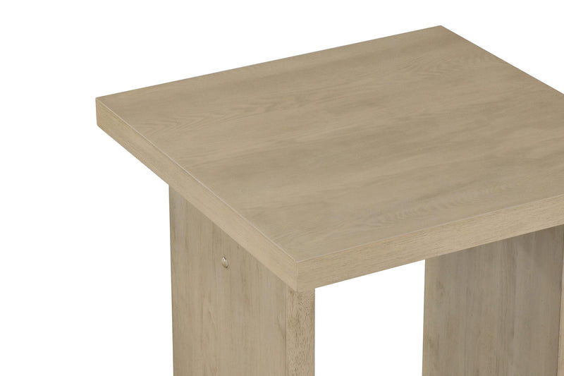 Decker 2-piece Coffee and End Table Set Natural Oak - 706468-S2