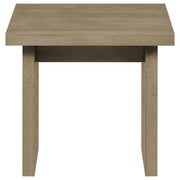 Decker 2-piece Coffee and End Table Set Natural Oak - 706468-S2