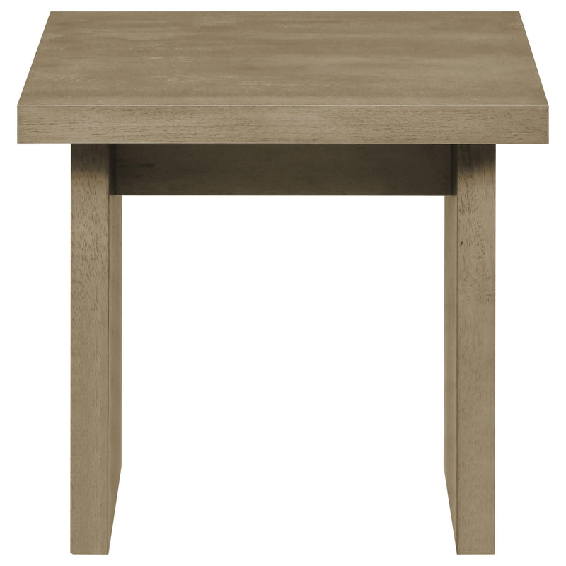 Decker 3-piece Coffee and End Table Set Natural Oak - 706468-S3