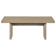Decker 47-Inch Rectangular Cocktail Coffee Table Natural Oak - 706468