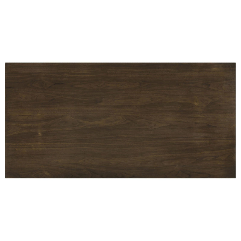 Decker 7-piece 70-inch Counter Height Dining Set Black and Walnut - 193958WAL-S7C