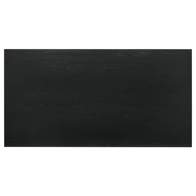 Decker 7-piece 70-inch Rectangular Counter Height Dining Set Black - 193958BLK-S7C