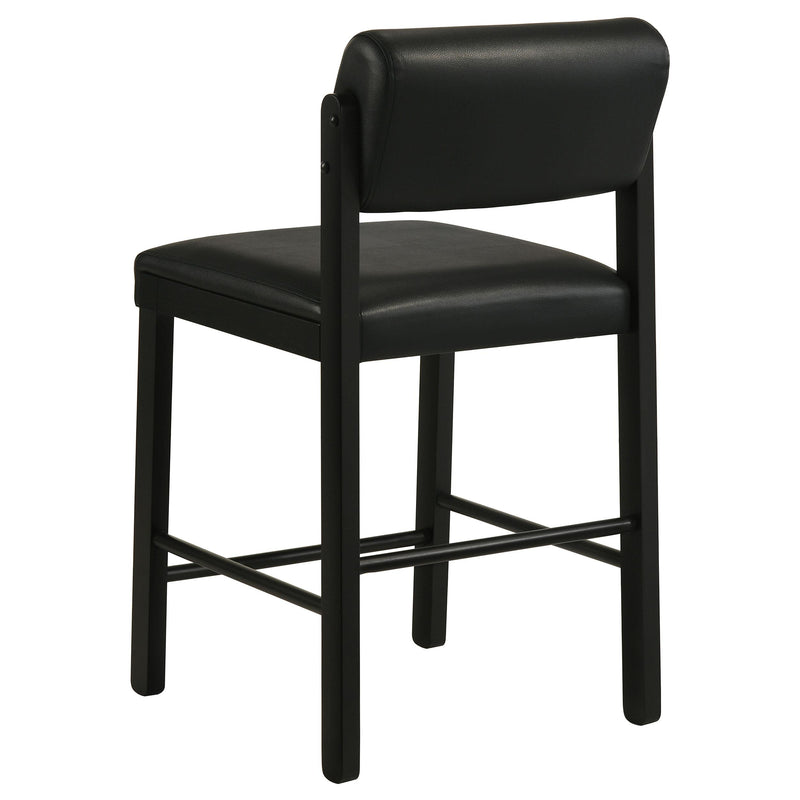 Decker 7-piece 70-inch Rectangular Counter Height Dining Set Black - 193958BLK-S7C