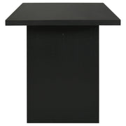 Decker 7-piece 70-inch Rectangular Counter Height Dining Set Cream and Black - 193958BLK-S7B