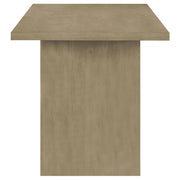 Decker 7-piece 70-inch Rectangular Counter Height Dining Set Cream and Natural Oak - 193958NAT-S7D