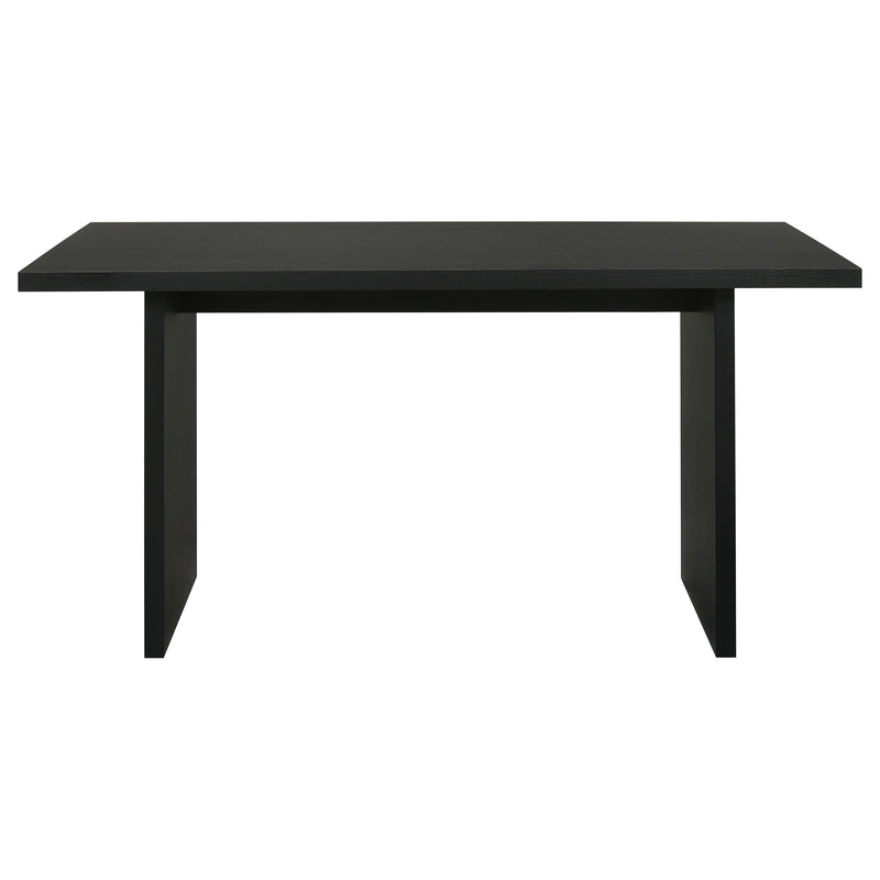Decker 7-piece 70-inch Rectangular Counter Height Dining Set Grey and Black - 193958BLK-S7E