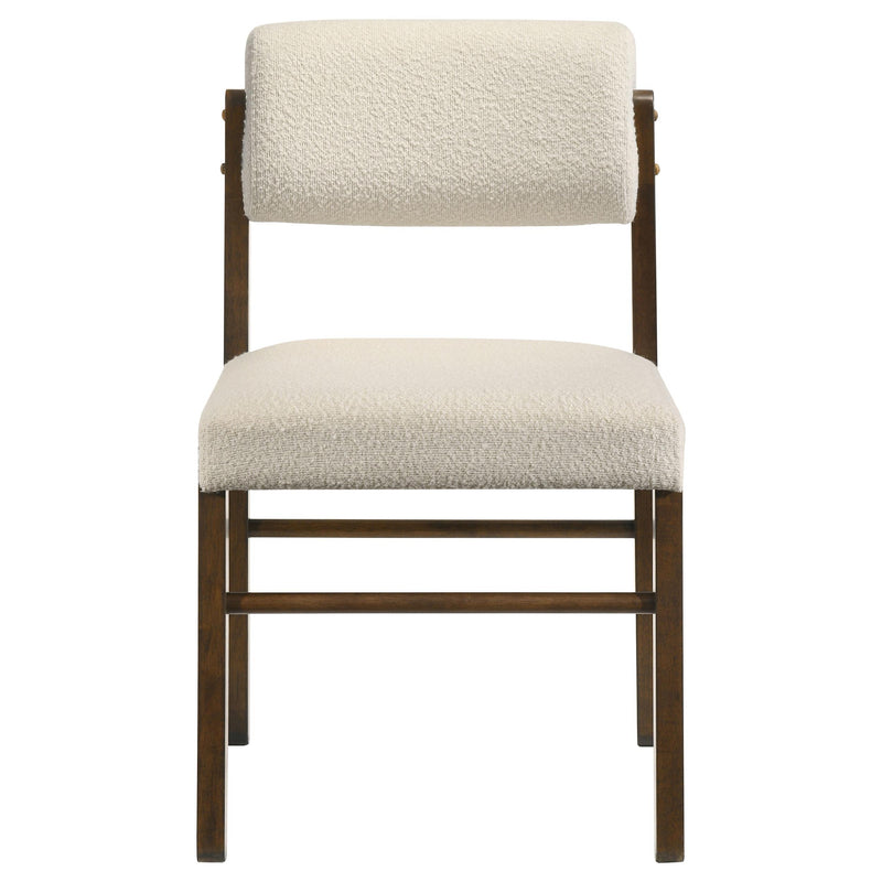 Decker 7-piece 82-inch Rectangular Dining Set Cream and Walnut - 193951WAL-S7B