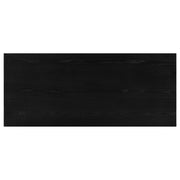 Decker 7-piece 82-inch Rectangular Dining Set Wheat and Black - 193951BLK-S7A