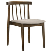 Decker 7-piece 82-inch Rectangular Dining Set Wheat and Walnut - 193951WAL-S7A