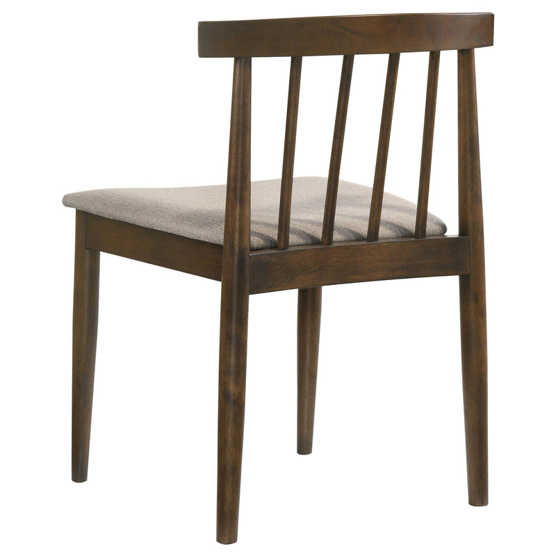 Decker 7-piece 82-inch Rectangular Dining Set Wheat and Walnut - 193951WAL-S7A