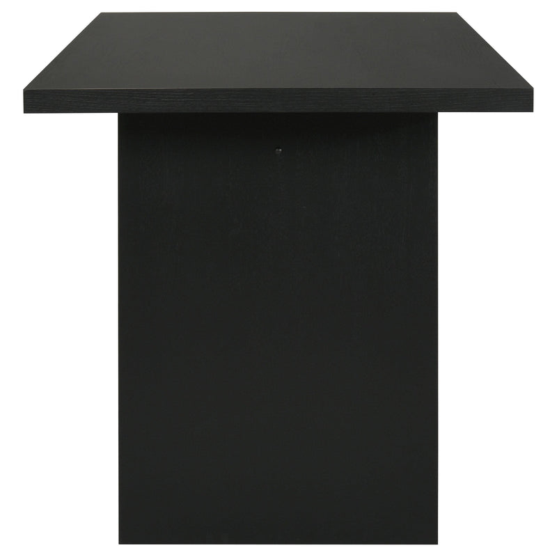 Decker 70-inch Rectangular Wood Counter Height Dining Table Black - 193958BLK