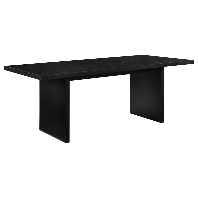 Decker 82-inch Rectangular Wood Dining Table Black - 193951BLK