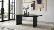 Decker 82-inch Rectangular Wood Dining Table Black - 193951BLK