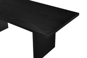 Decker 82-inch Rectangular Wood Dining Table Black - 193951BLK
