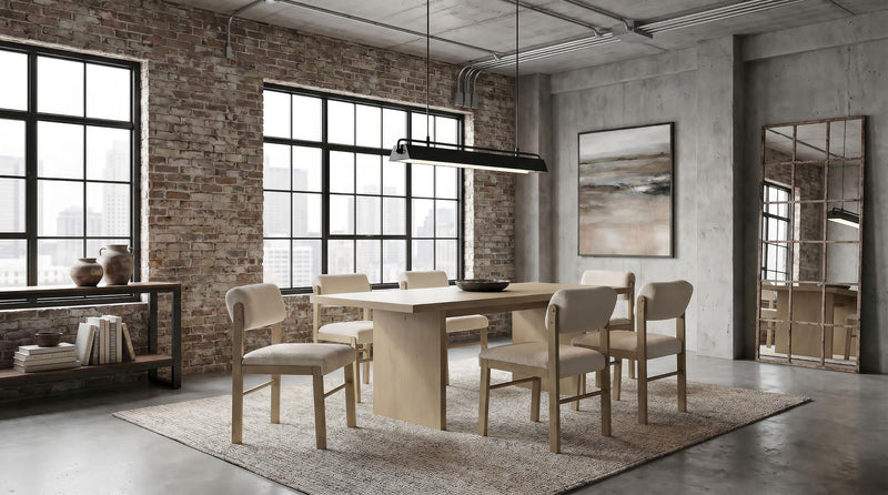 Decker 82-inch Rectangular Wood Dining Table Natural Oak - 193951NAT