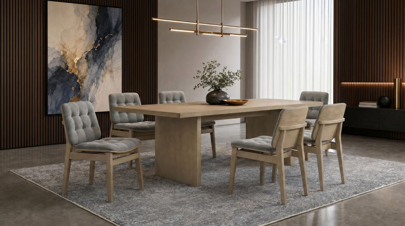 Decker 82-inch Rectangular Wood Dining Table Natural Oak - 193951NAT
