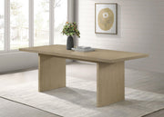 Decker 82-inch Rectangular Wood Dining Table Natural Oak - 193951NAT