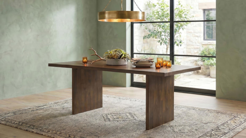 Decker 82-inch Rectangular Wood Dining Table Walnut - 193951WAL