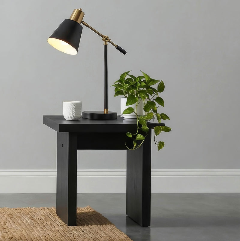 Decker Square Occasional Side End Table Black - 706477
