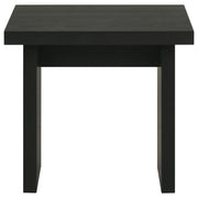 Decker Square Occasional Side End Table Black - 706477