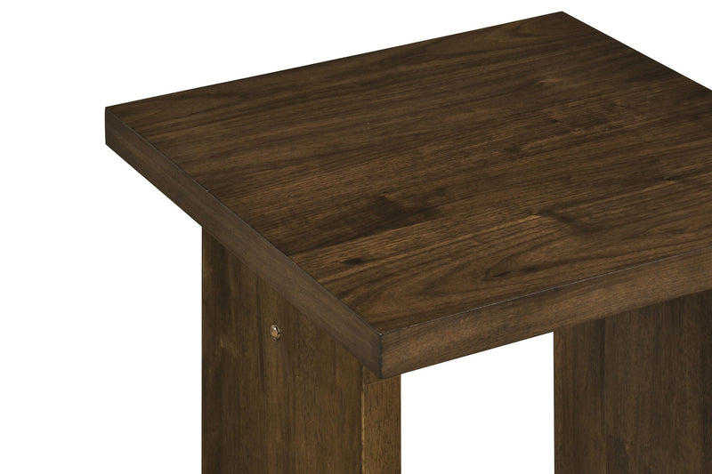 Decker Square Occasional Side End Table Walnut - 706487