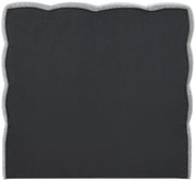 Deco Boucle Fabric Twin Bed (3 Boxes) Grey - Gate FurnitureTwin Bed