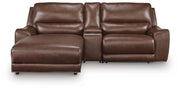 DeepWakes Canyon 3-Piece Power Reclining Sectional with Chaise - PCU62607S17
