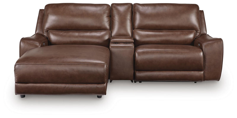 DeepWakes Canyon 3-Piece Power Reclining Sectional with Chaise - PCU62607S17