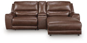 DeepWakes Canyon 3-Piece Power Reclining Sectional with Chaise - PCU62607S4
