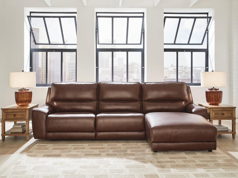 DeepWakes Canyon 3-Piece Reclining Sofa Chaise - PCU62607S22