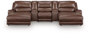 DeepWakes Canyon 5-Piece Power Reclining Sectional with Chaise - PCU62607S16