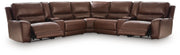 DeepWakes Canyon 7-Piece Reclining Sectional with Storage Consoles - PCU62607S34