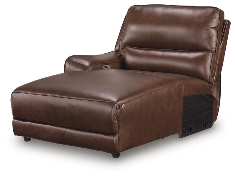 DeepWakes Canyon Left-Arm Facing Press Back Power Chaise - PCU6260779