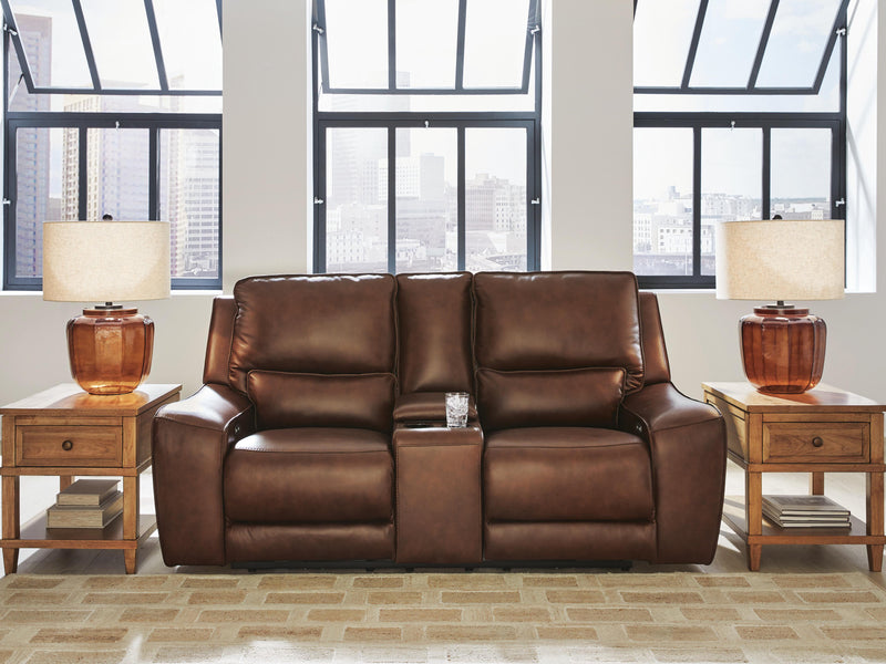 DeepWakes Canyon Power Reclining Loveseat with Console - PCU6260718