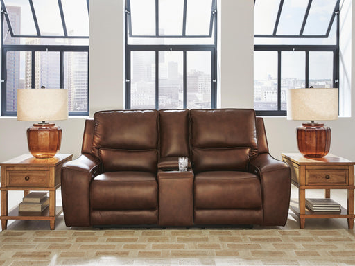 DeepWakes Canyon Power Reclining Loveseat with Console - PCU6260718