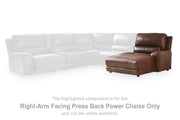 DeepWakes Canyon Right-Arm Facing Press Back Power Chaise - PCU6260797