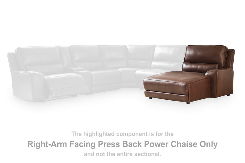 DeepWakes Canyon Right-Arm Facing Press Back Power Chaise - PCU6260797