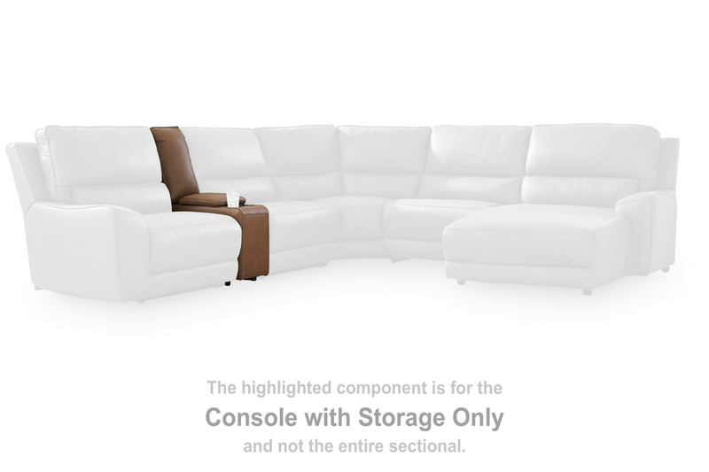 DeepWakes Caramel Console with Storage - PCU6260657