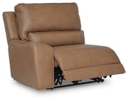 DeepWakes Caramel Left-Arm Facing Power Recliner - PCU6260658