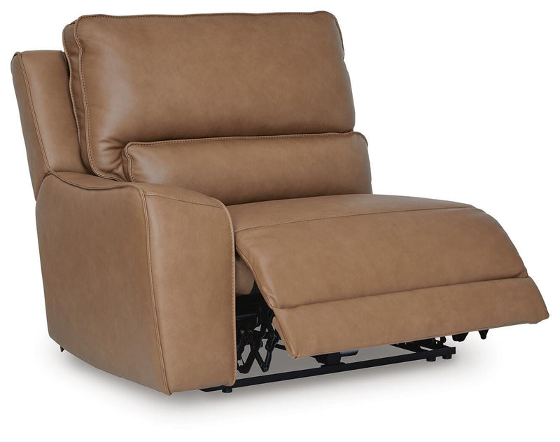 DeepWakes Caramel Left-Arm Facing Power Recliner - PCU6260658